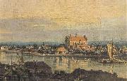 Bernardo Bellotto View of Praga with Bernardine church oil